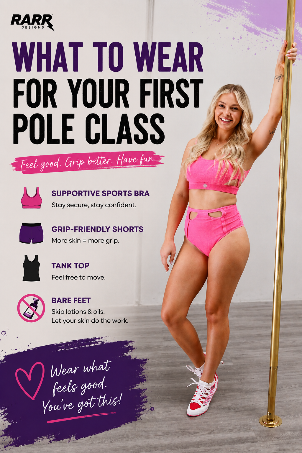 What to Wear to Your First Pole Class: A Beginner's Complete Guide