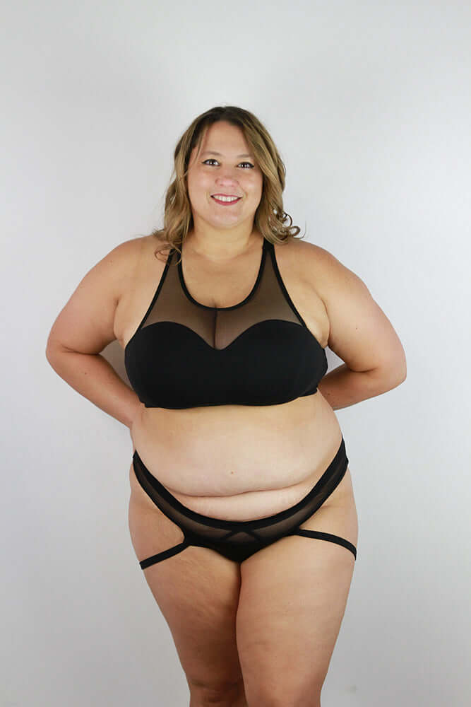 Rarr Designs pole sports bra in Black | supportive pole sports bra | big boob pole wear Australia | pole dance sports bra Australia