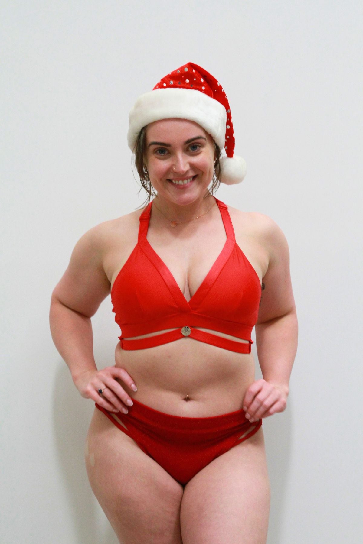 Glitteratti Booty Short Red