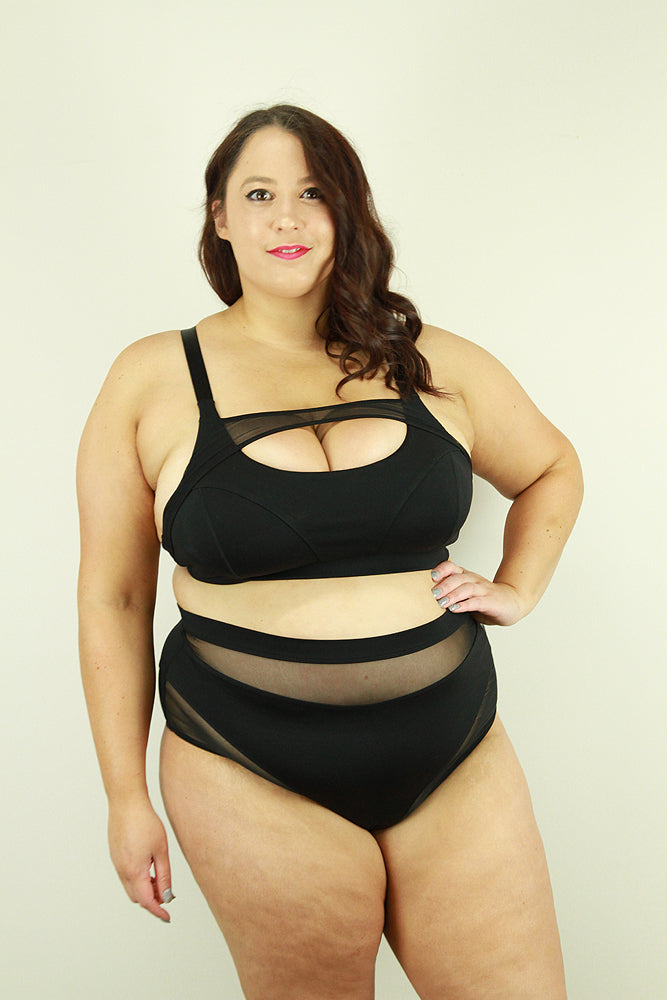 Maddox Super High Waist Short β BLACK β Rarr Designs