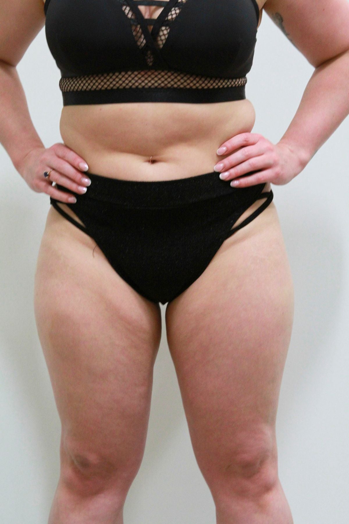 Glitteratti Booty Short Black