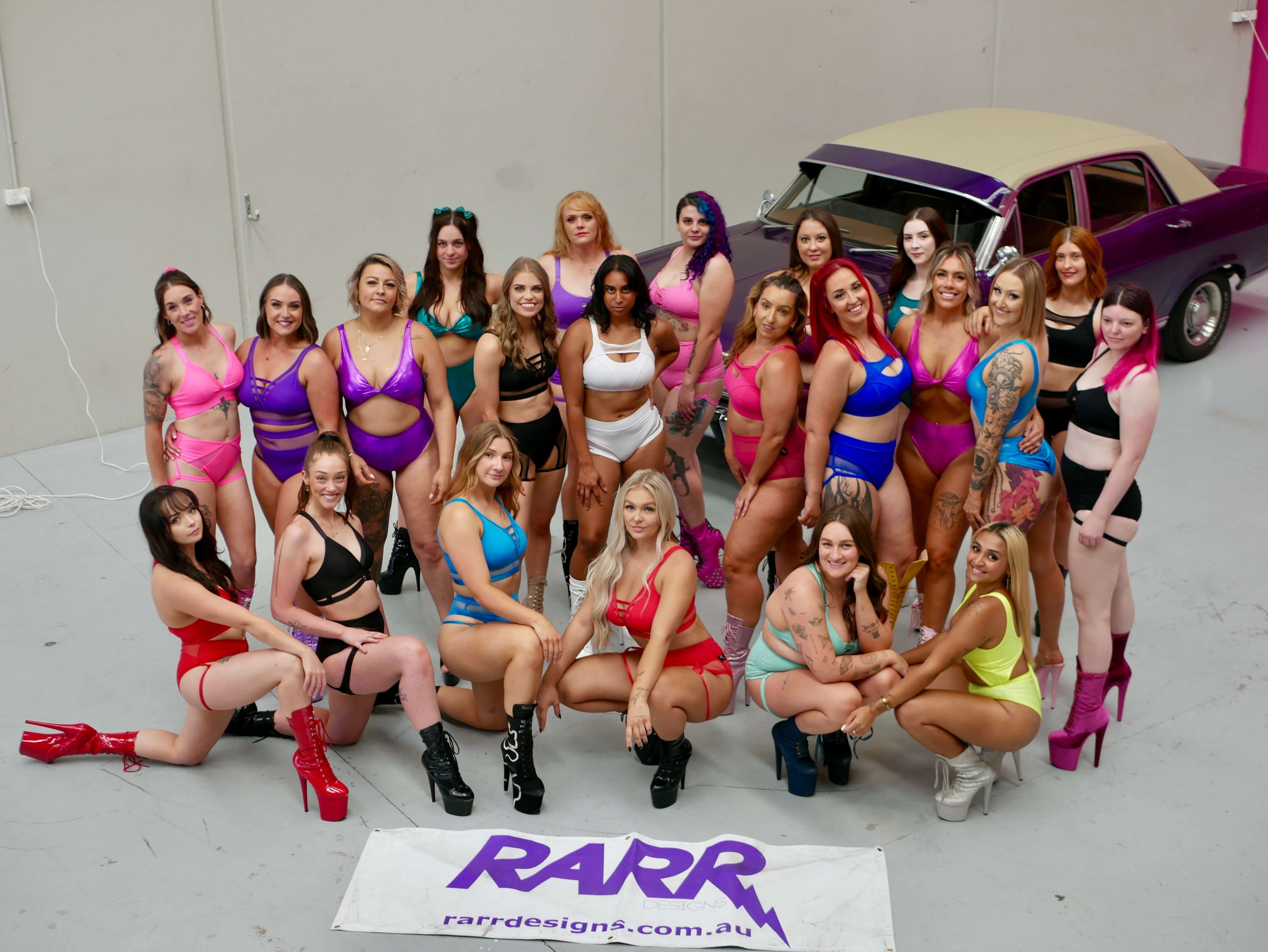 Rarr Designs pole wear | Australian made pole wear | pole dance clothing Australia