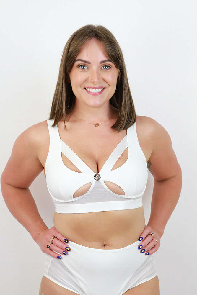Rarr Designs pole sports bra | supportive pole sports bra | big boob pole wear Australia | pole dance sports bra Australia