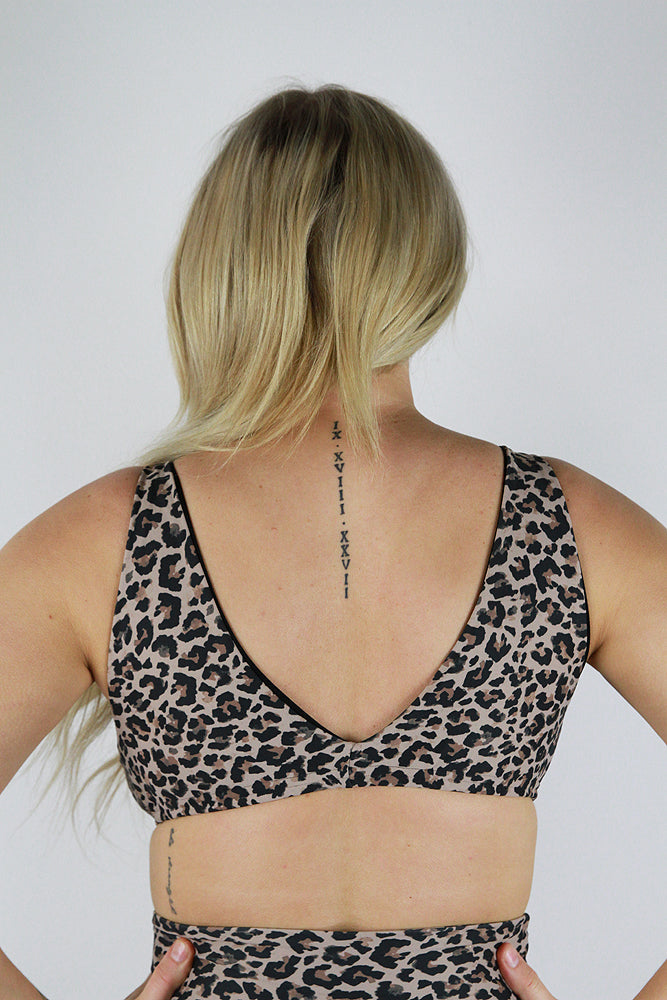 Animal Tie-up Bralette