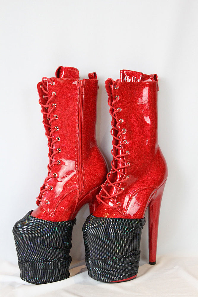 BLACK SPARKLE High Heel Shoe Protector – Rarr Designs