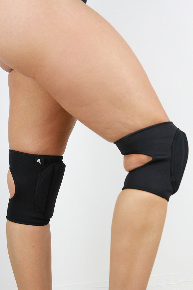 Basic Knee Pads – BLACK – For Pole, Dance & Floorwork – Rarr Designs