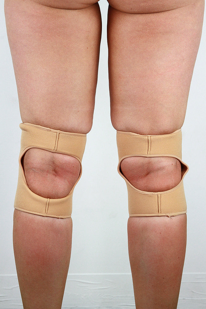 Basic Knee Pads – BEIGE/NUDE – For Pole, Dance & Floorwork – Rarr Designs