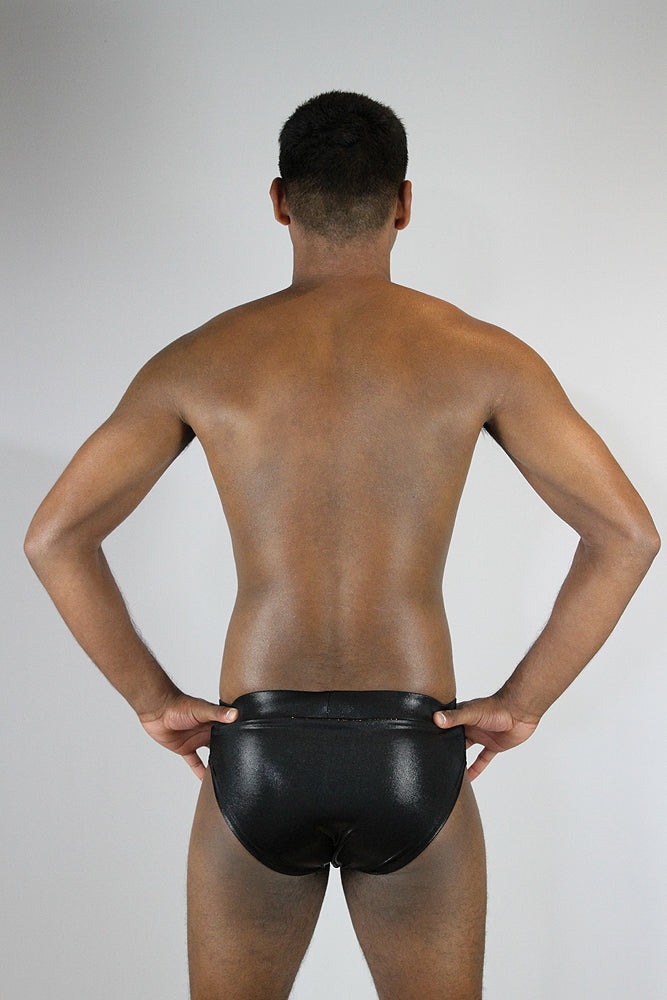 Black Sparkle Pole Brief Mens Polewear – Rarr Designs