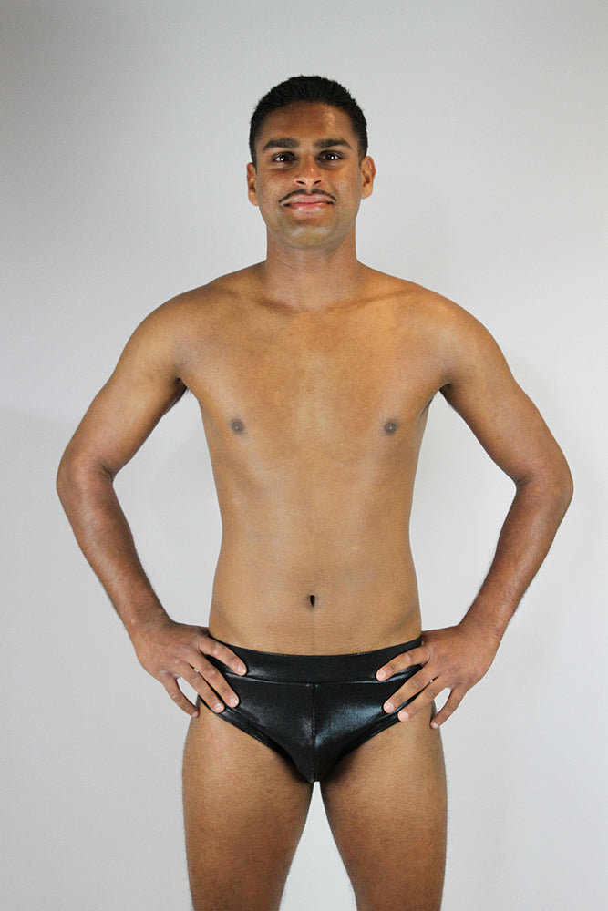 Black Sparkle Pole Brief Mens Polewear – Rarr Designs