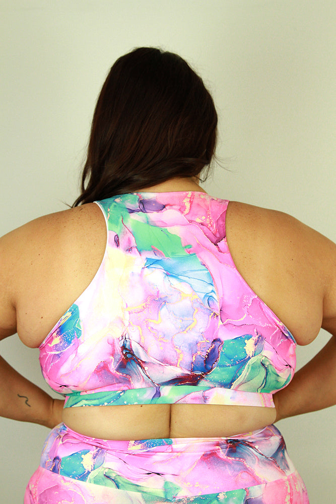 Celestial Knot Plus Size Sports Bra BLISS – Rarr Designs