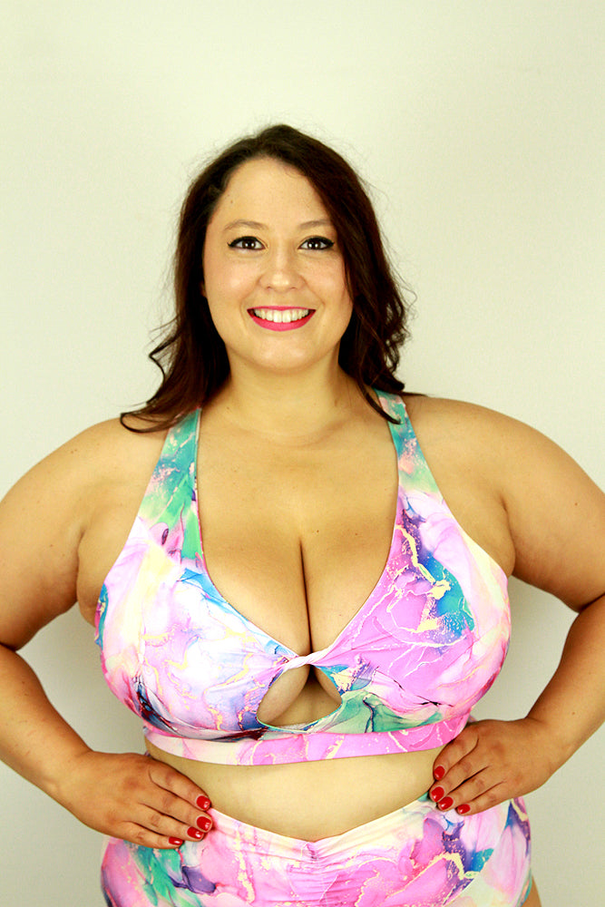 Celestial Knot Plus Size Sports Bra BLISS – Rarr Designs