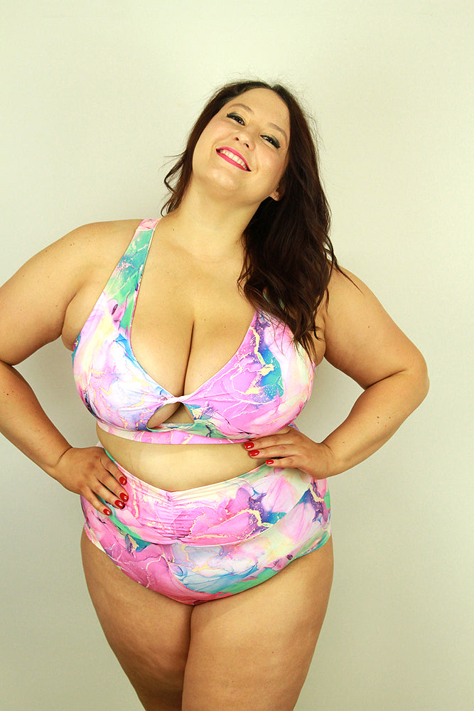 Celestial Plus Size High Waisted Shorts BLISS – Rarr Designs