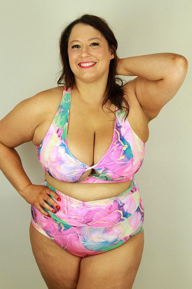 Celestial Plus Size High Waisted Shorts BLISS – Rarr Designs