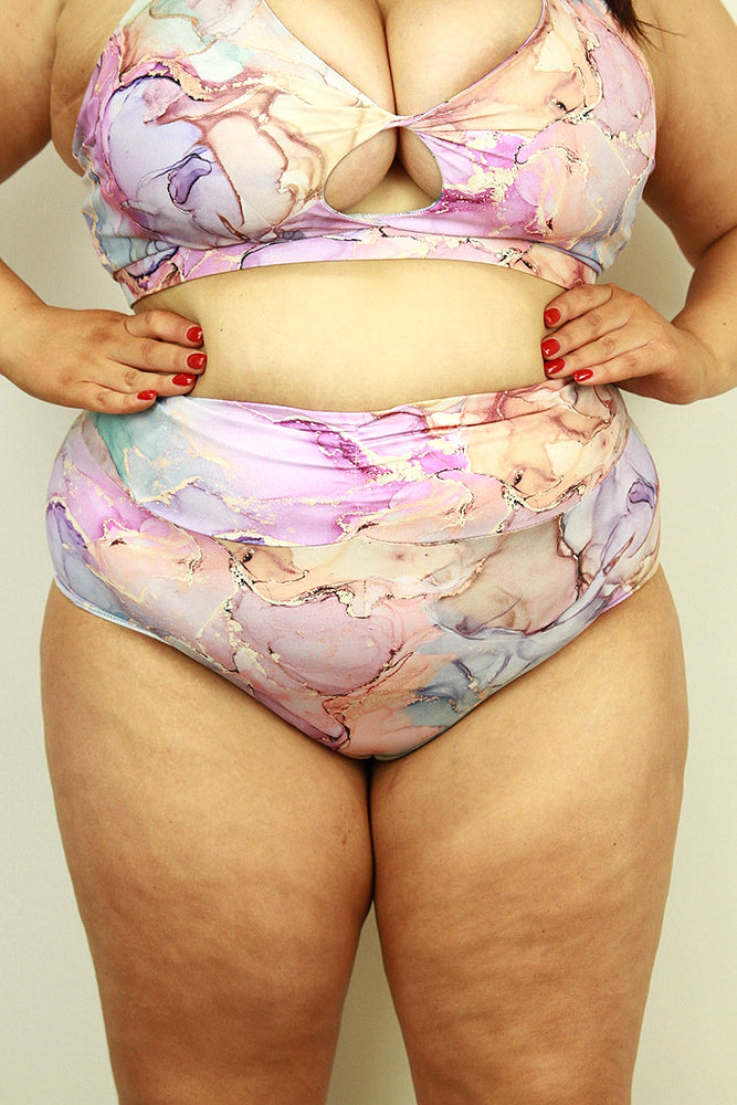 Celestial Plus Size High Waisted Shorts ZEN – Rarr Designs