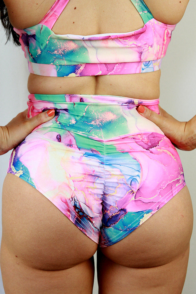 Celestial SUPER High Waist Short – BLISS – Rarr Designs
