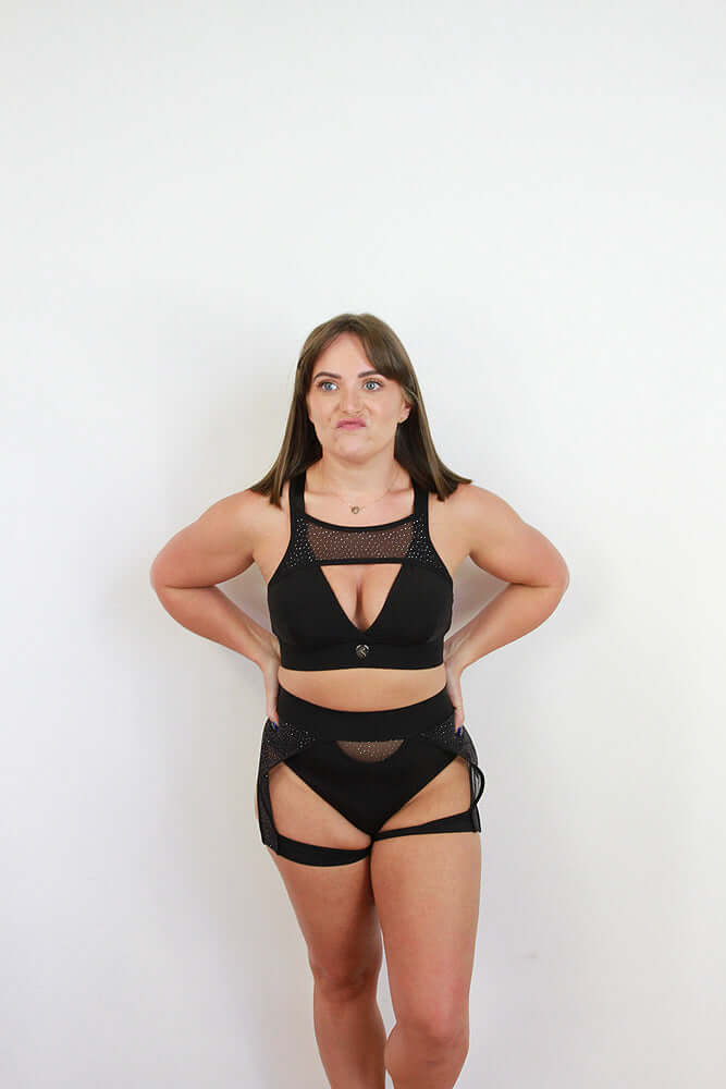 Rarr Designs pole sports bra | supportive pole sports bra | big boob pole wear Australia | pole dance sports bra Australia