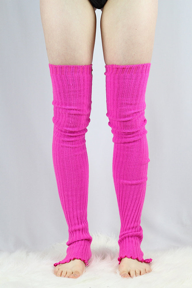 Extra long Stirr-up Knit Legwarmers Candy – Rarr Designs