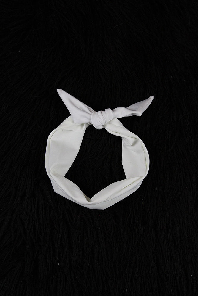 White Headband Matte – Rarr Designs