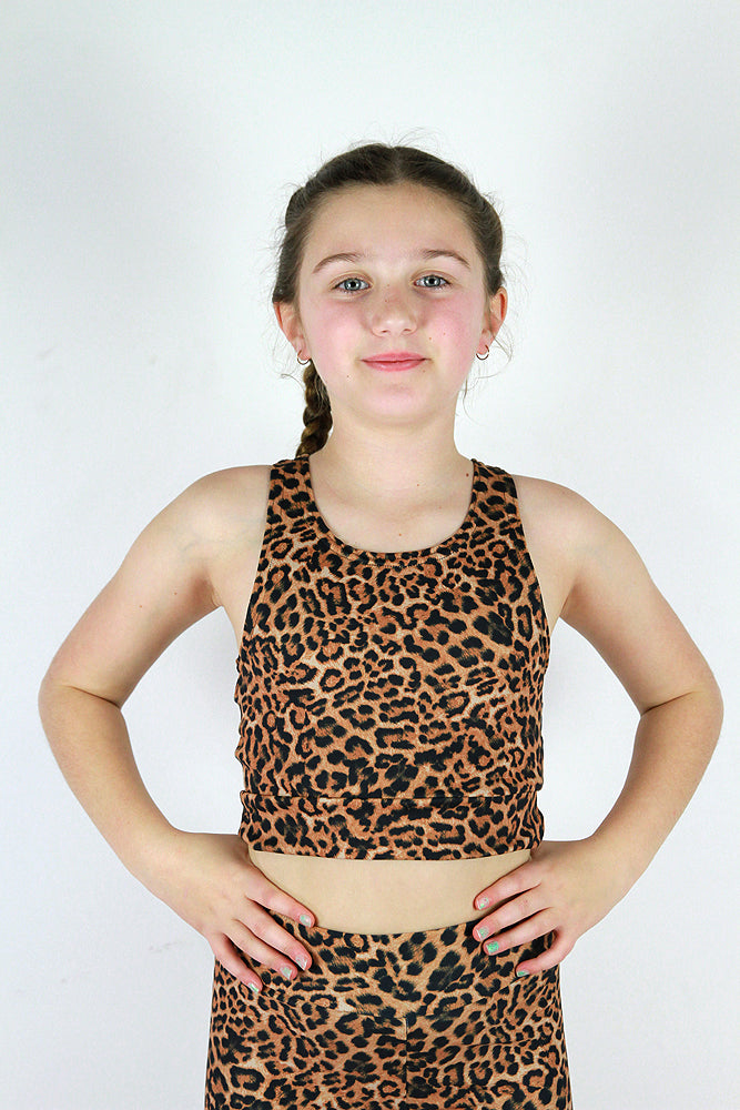 Animal Print Girls Crop Top – Rarr Designs
