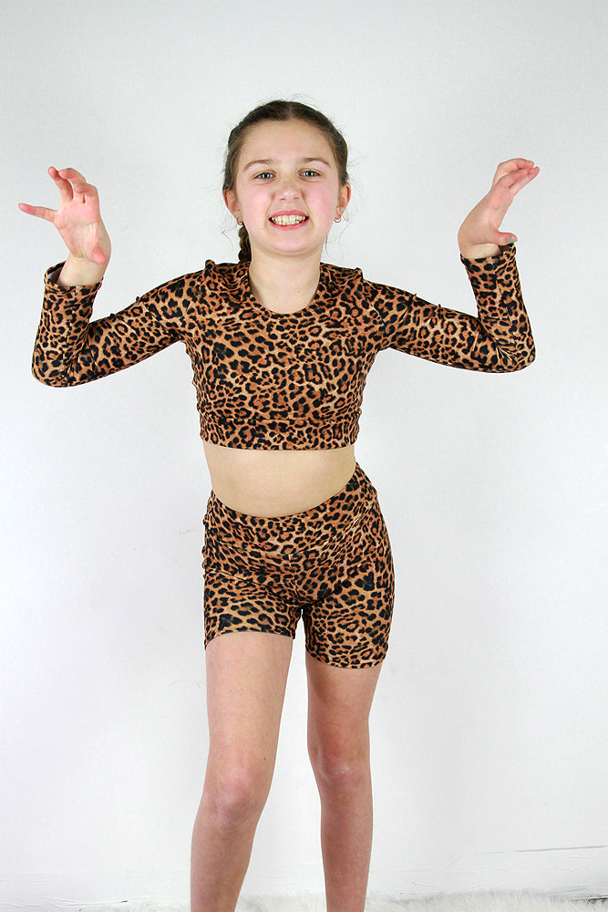 Animal Print Girls Shorts – Rarr Designs