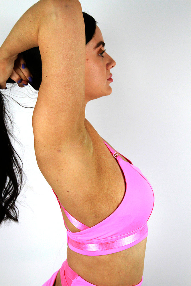 Hamilton Sports Bralette – HOT PINK – Rarr Designs
