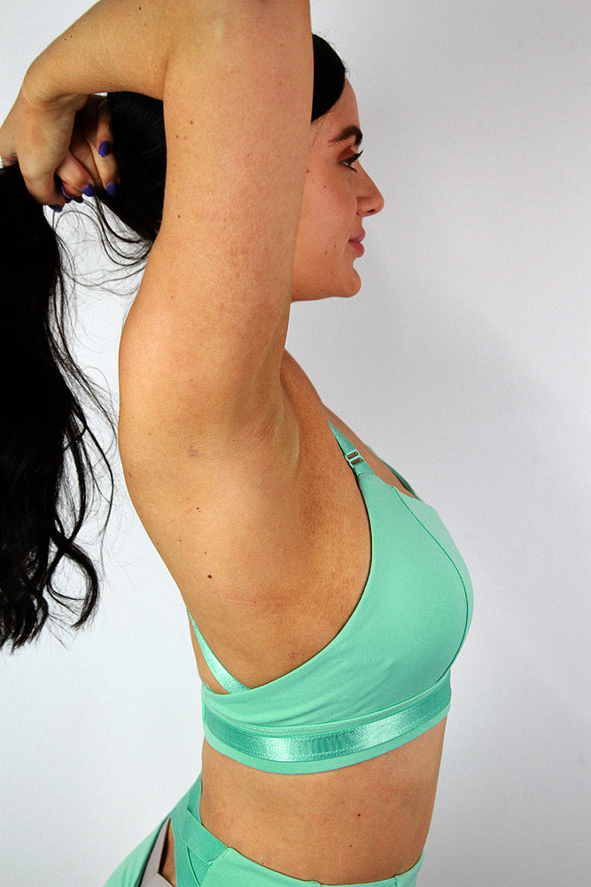 Hamilton Sports Bralette – MINT – Rarr Designs
