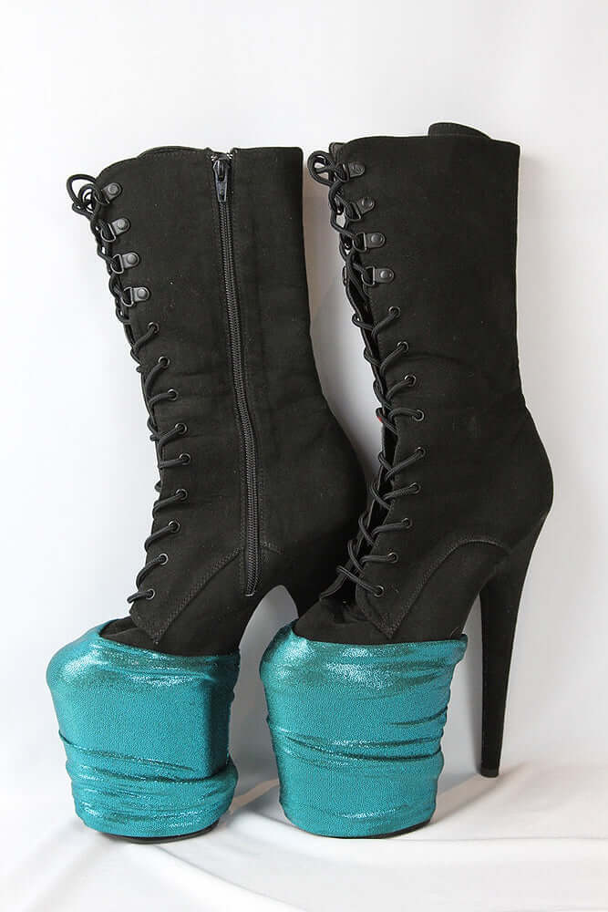 Rarr Designs high heel shoe protector in Jade Sparkle | pole dancing accessories Australia