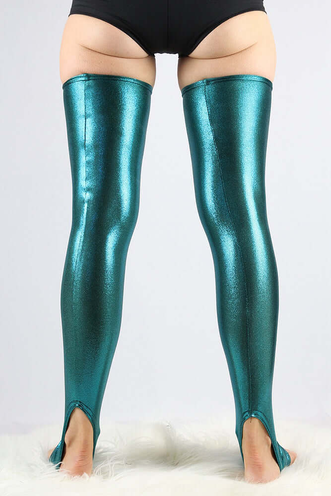 Rarr Designs pole dance legwarmers in Jade Sparkle | pole dance legwarmers | pole dancing accessories Australia