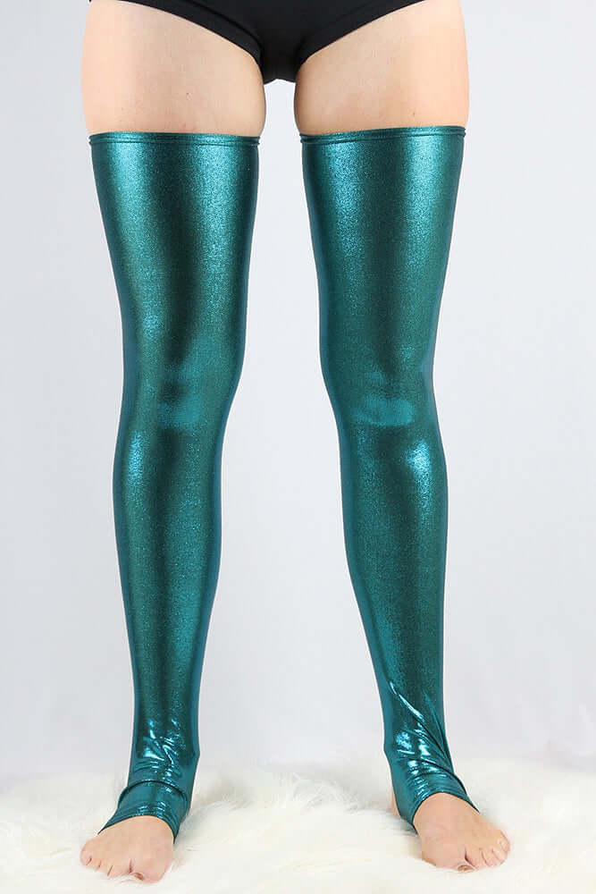 Rarr Designs pole dance legwarmers in Jade Sparkle | pole dance legwarmers | pole dancing accessories Australia