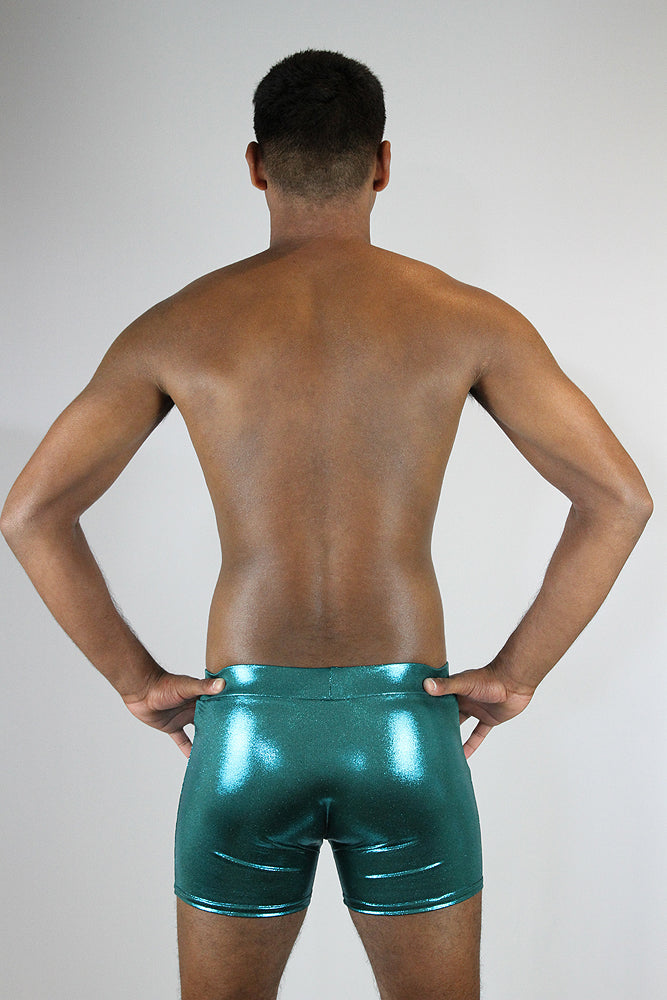 Jade Sparkle Pole Short Mens Polewear – Rarr Designs