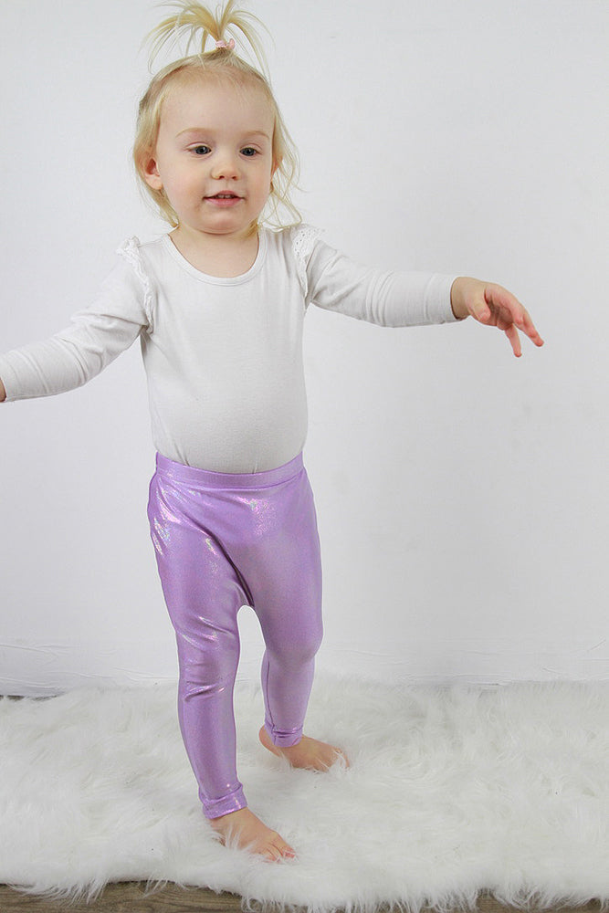 Lilac Sparkle Baby Leggings | Tights – Rarr Designs