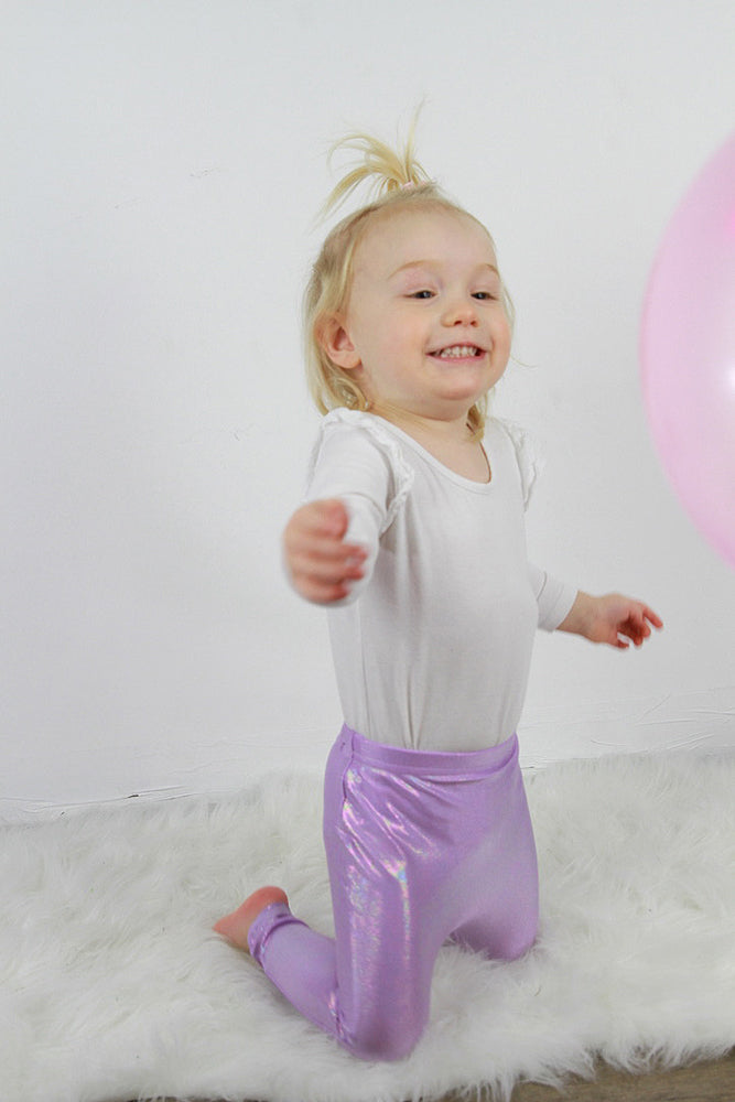 Lilac Sparkle Baby Leggings | Tights – Rarr Designs