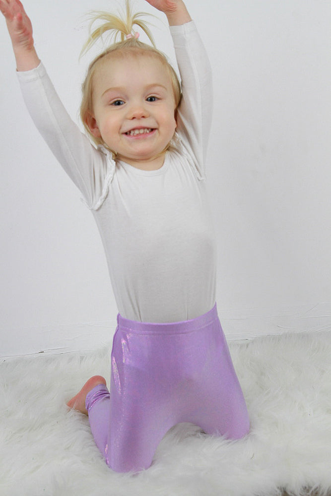 Lilac Sparkle Baby Leggings | Tights – Rarr Designs