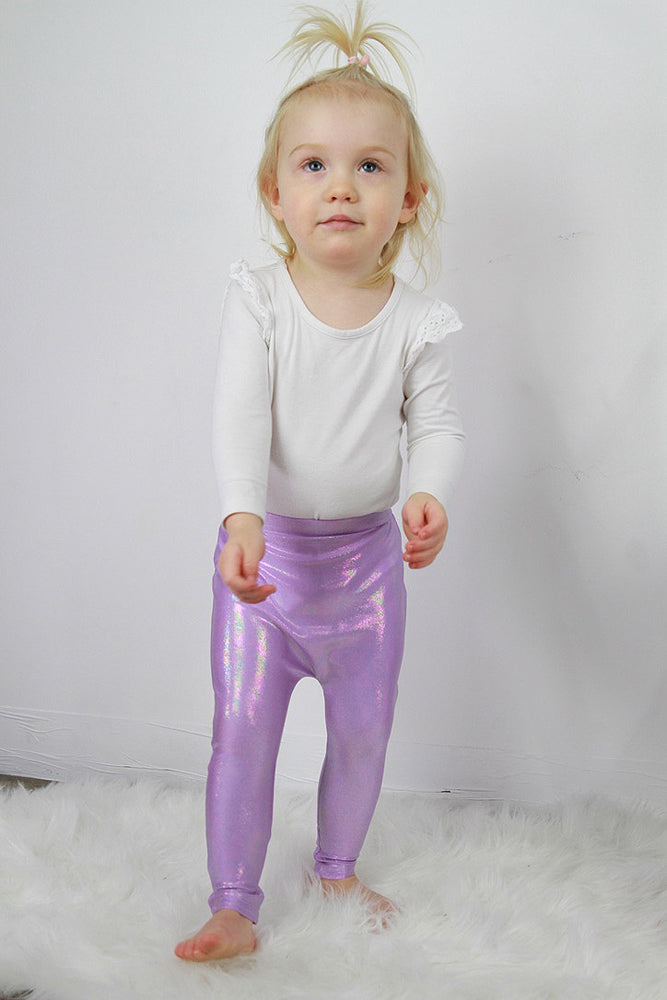 Lilac Sparkle Baby Leggings | Tights – Rarr Designs