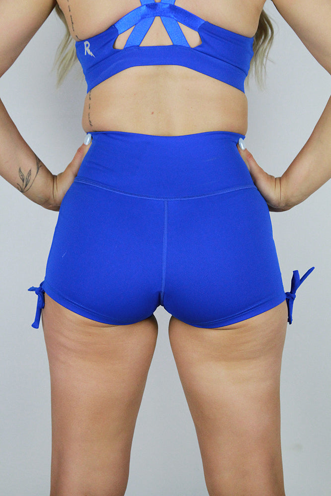 Maddox Cobalt Tie up Gym Short