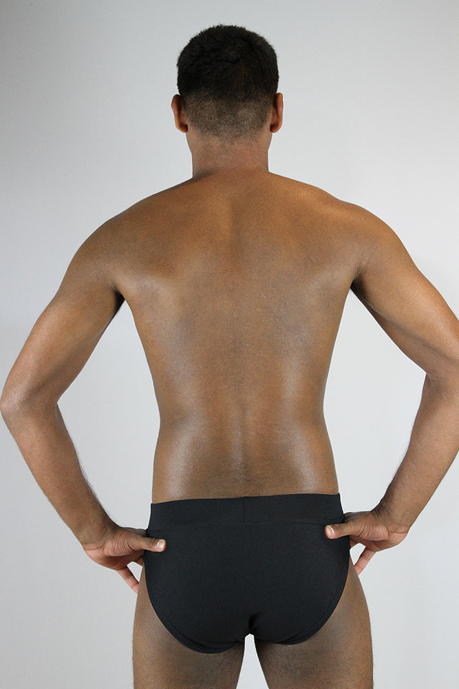 Matte Black Pole Brief Mens Polewear – Rarr Designs