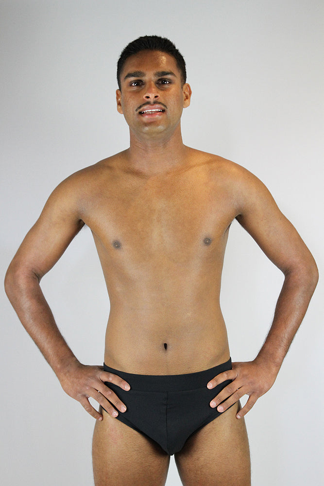 Matte Black Pole Brief Mens Polewear – Rarr Designs