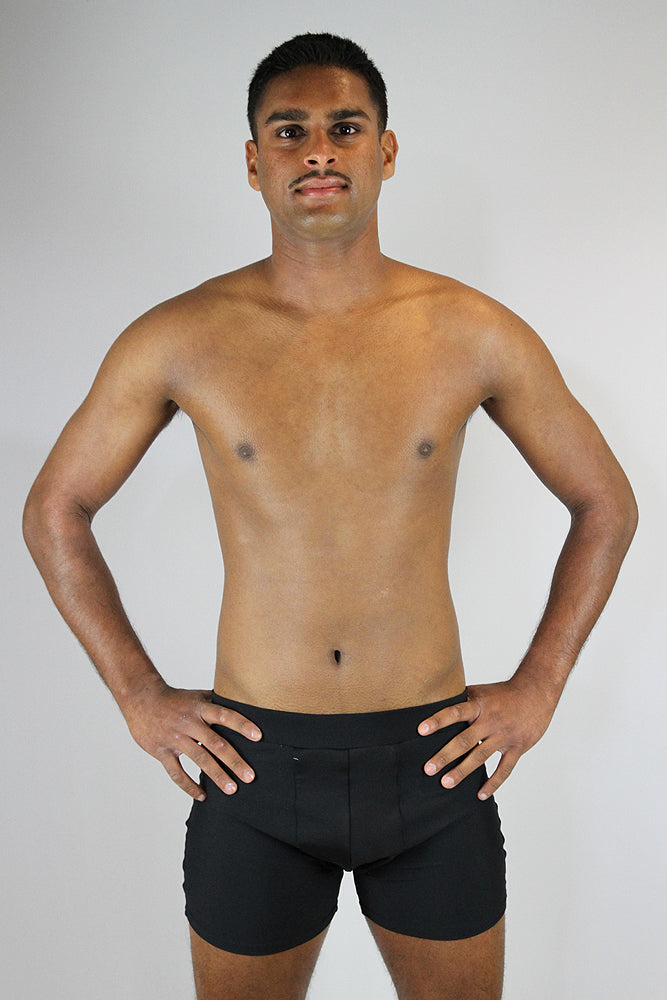 Matte Black Pole Short Mens Polewear – Rarr Designs