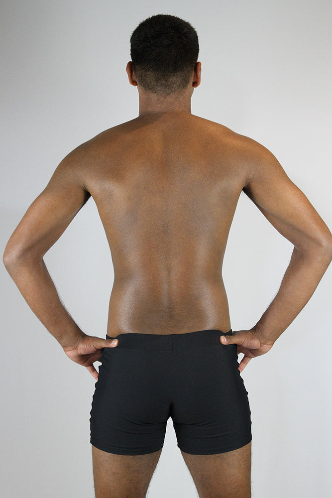 Matte Black Pole Short Mens Polewear – Rarr Designs