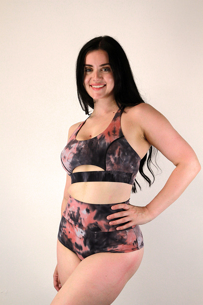 Pink Marble SUPER High Waist Short rarrdesigns