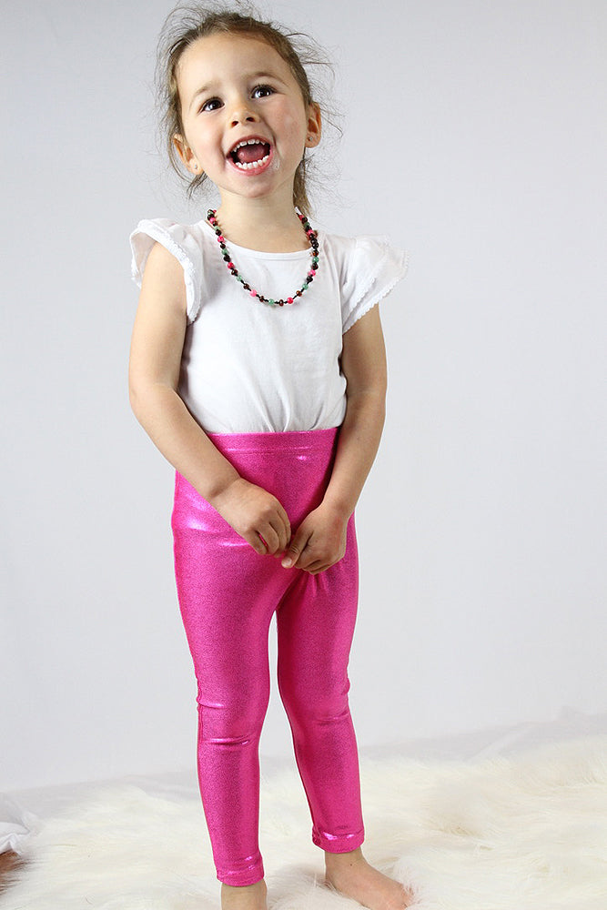 Pink Sparkle Sparkle Baby Leggings | Tights – Rarr Designs