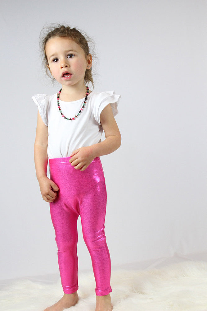 Pink Sparkle Sparkle Baby Leggings | Tights – Rarr Designs