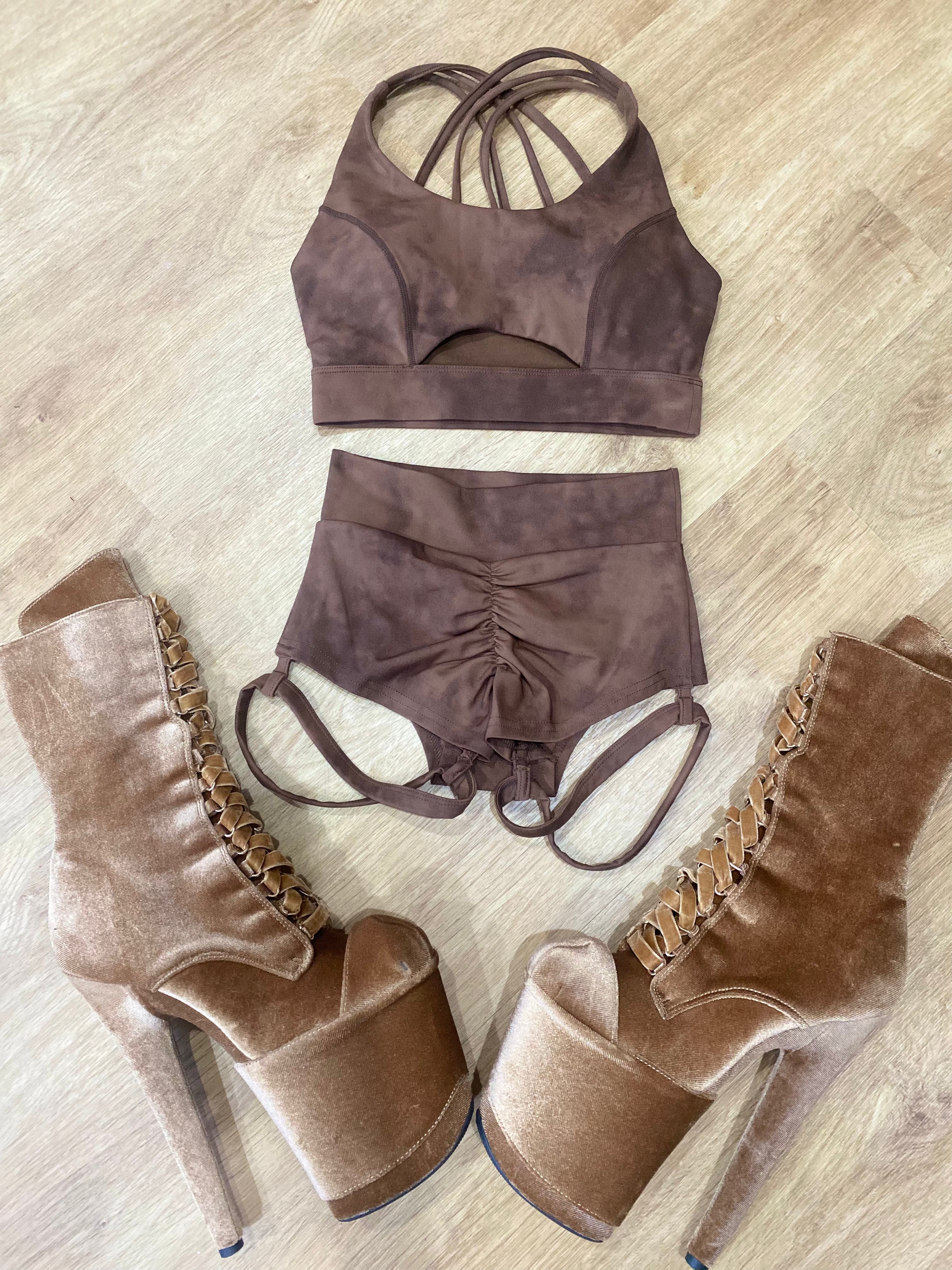 Rarr designs pole wear brown marble set