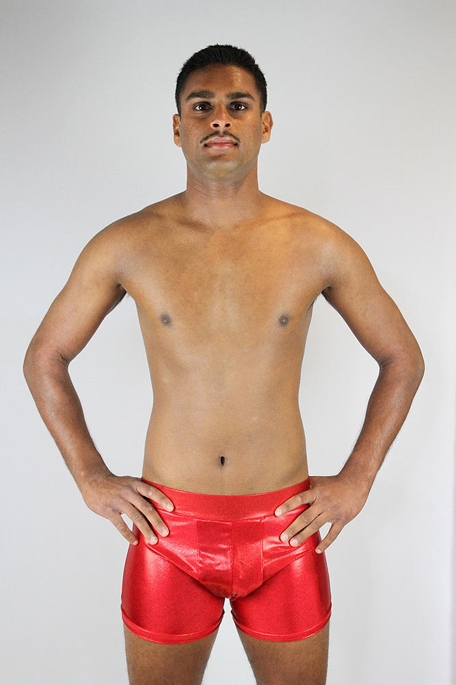Red Sparkle Trunk Mens Polewear – Rarr Designs