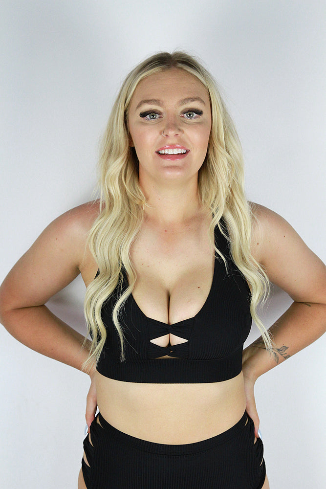 Sasha Sports Bra – Black