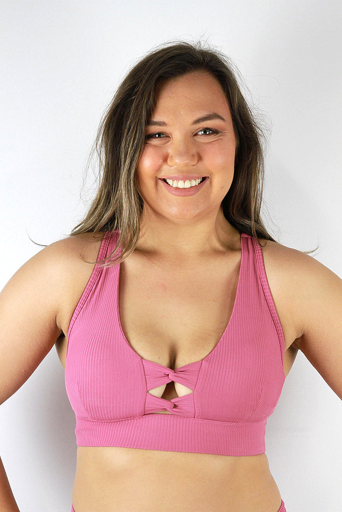 Sasha Sports Bra β Dusty Pink β Rarr Designs