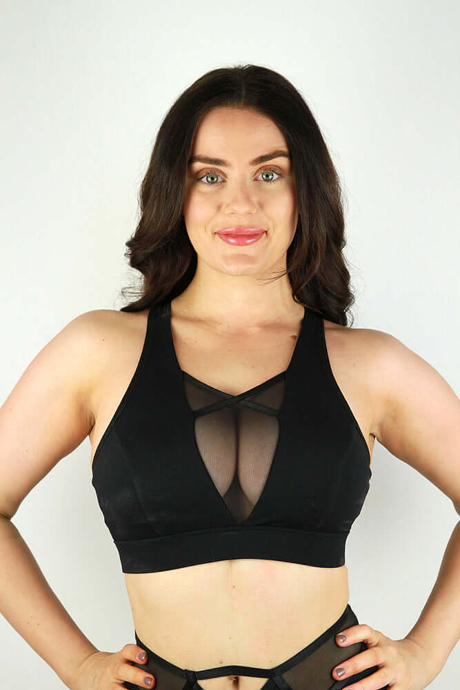Rarr Designs pole sports bra | supportive pole sports bra | big boob pole wear Australia | pole dance sports bra Australia