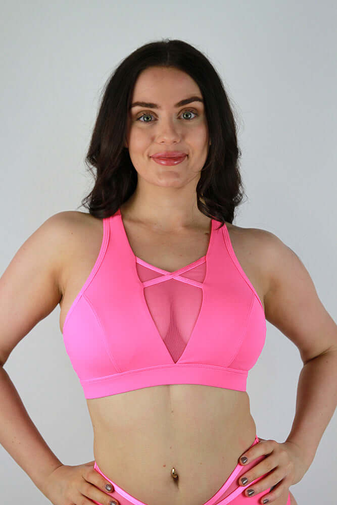 Rarr Designs pole sports bra | supportive pole sports bra | big boob pole wear Australia | pole dance sports bra Australia