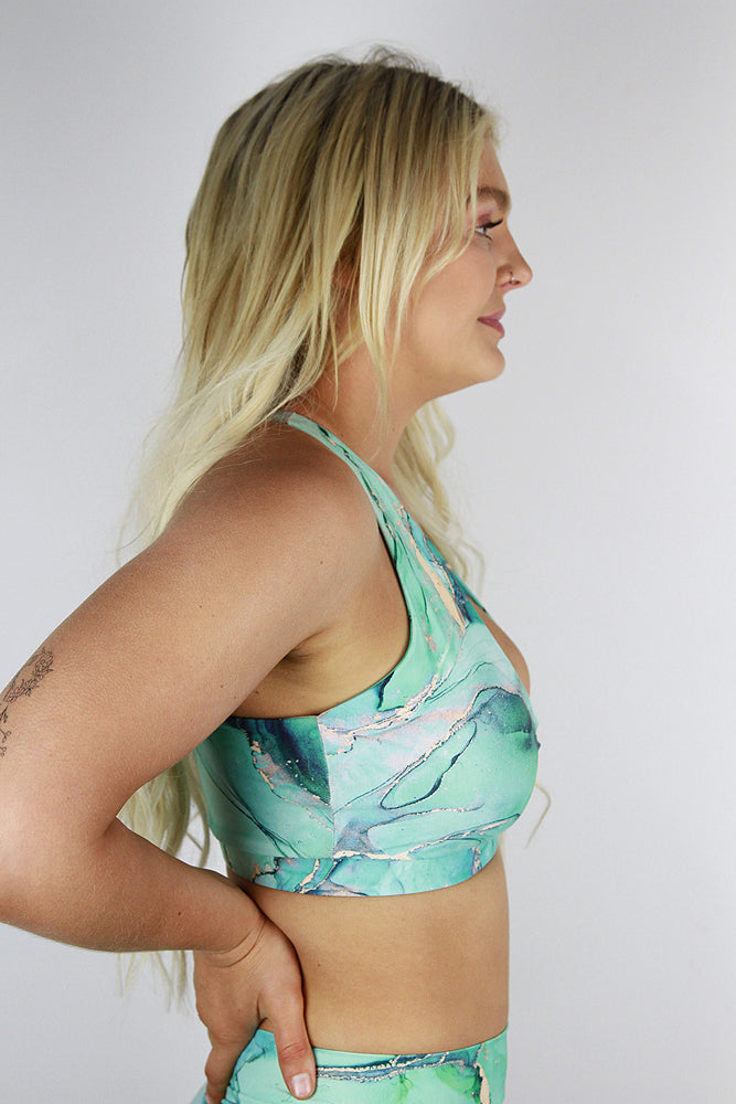 Celestial Knot Sports Bra – APPLE – Rarr Designs