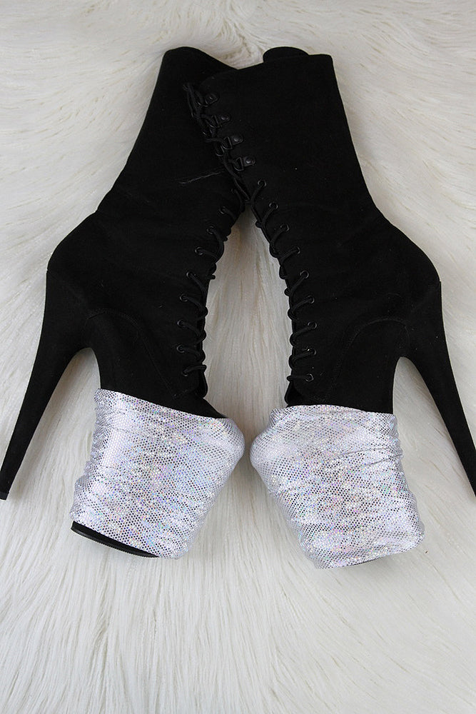 WHITE SPARKLE High Heel Shoe Protector – Rarr Designs
